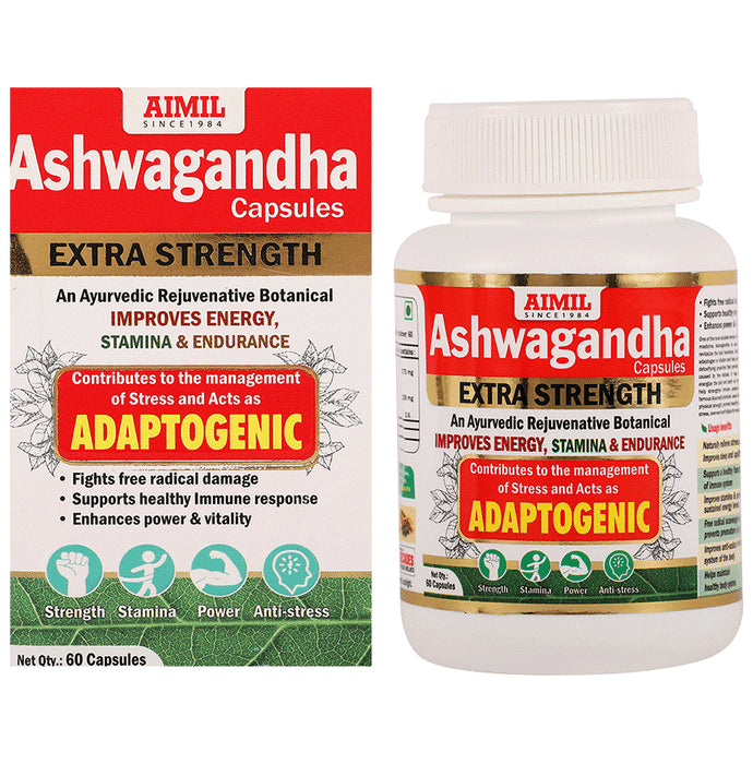 Aimil Pharmaceuticals Ashwagandha Capsule - Classic Derma