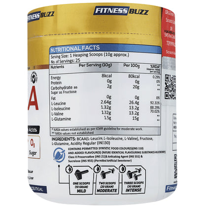 FB Nutrition BCAA M.R.F Muscle Recorvery Formula Blueberry