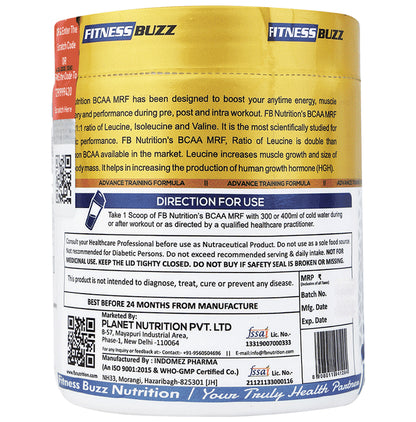FB Nutrition BCAA M.R.F Muscle Recorvery Formula Blueberry