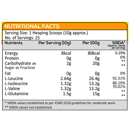 FB Nutrition BCAA M.R.F Muscle Recorvery Formula Blueberry