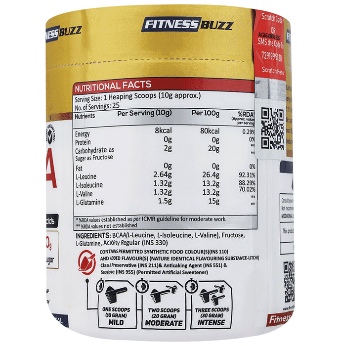 FB Nutrition BCAA M.R.F Muscle Recorvery Formula Litchi
