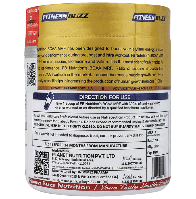 FB Nutrition BCAA M.R.F Muscle Recorvery Formula Litchi