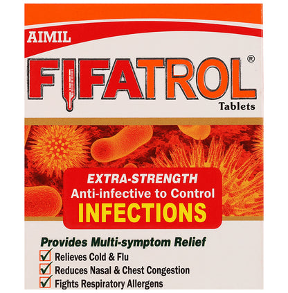 Aimil Pharmaceuticals Fifatrol Tablet | For Headache, Bodyache, Nasal Congestion & Sore Throat - Classic Derma