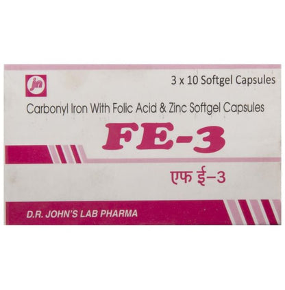 FE-3 Soft Gelatin Capsule