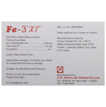 FE-3 XT Tablet