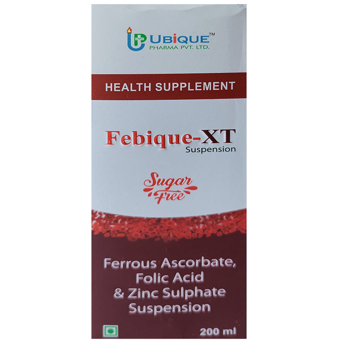 Febique-XT Suspension Sugar Free - Classic Derma