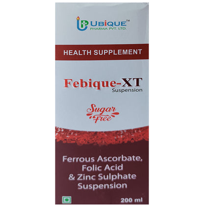 Febique-XT Suspension Sugar Free - Classic Derma