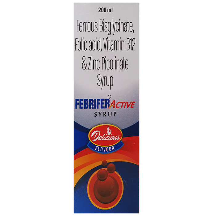 Febrifer Active Syrup Delicious - Classic Derma