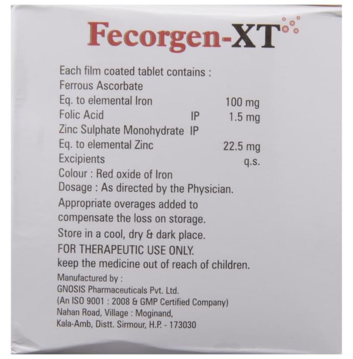Fecorgen -XT Tablet