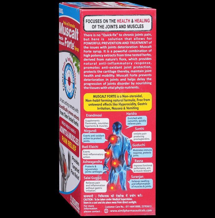 Aimil Pharmaceuticals Muscalt Forte Syrup