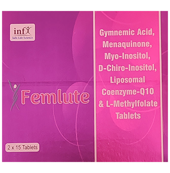 Femlute Tablet (15 Each) - Classic Derma