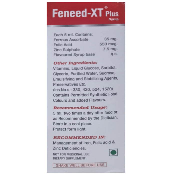 Feneed Plus XT Syrup