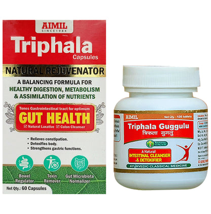 Aimil Pharmaceuticals Triphala Capsule - Classic Derma