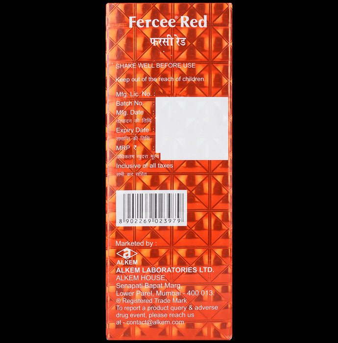 Fercee Red Syrup