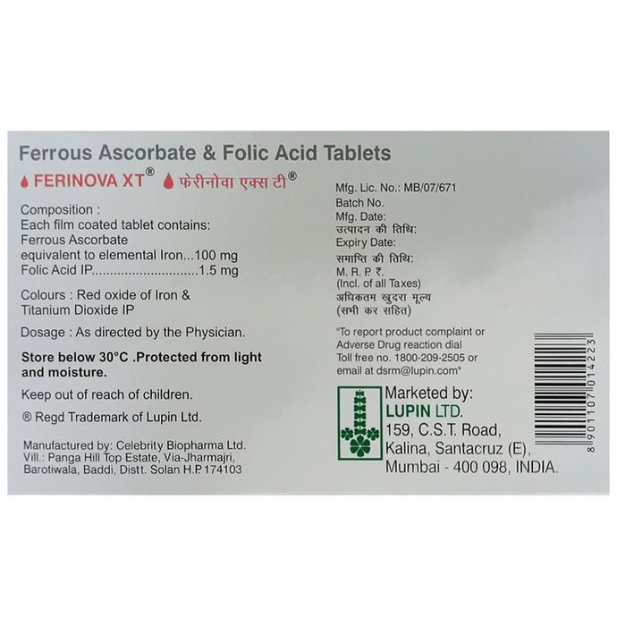 Ferinova XT Tablet