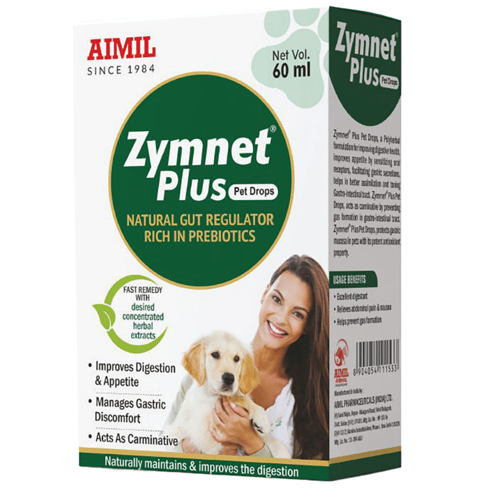 Aimil Pharmaceuticals Zymnet Plus Pet Drop - Classic Derma