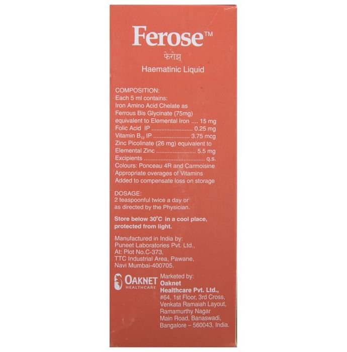 Ferose Liquid