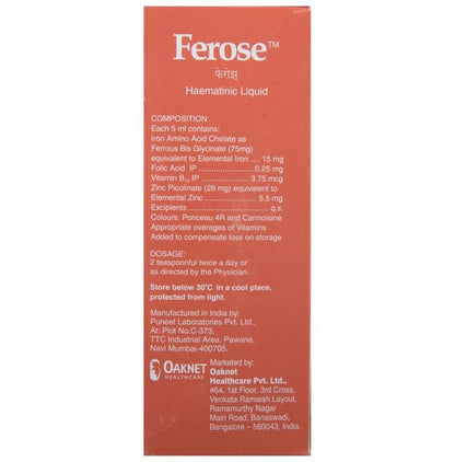 Ferose Liquid