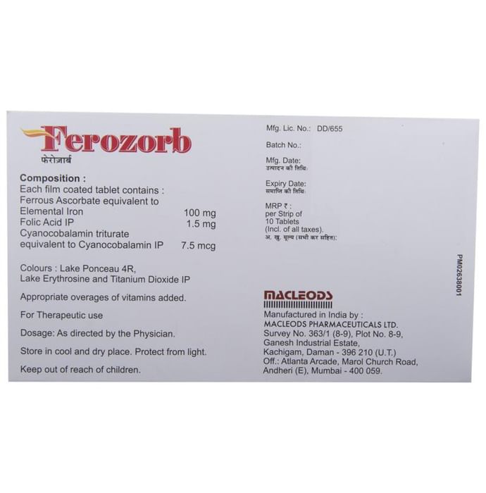 Ferozorb Tablet