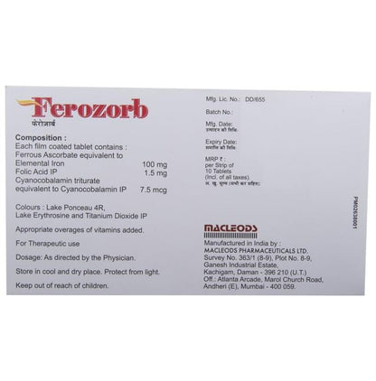 Ferozorb Tablet