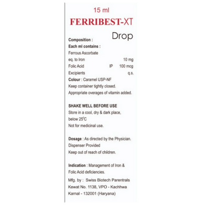 Ferribest XT Oral Drops