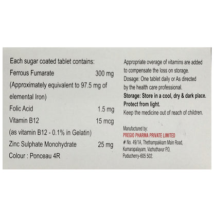 Fesozinc Tablet