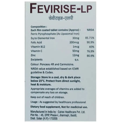 Fevirise-LP Tablet