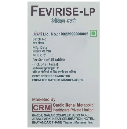 Fevirise-LP Tablet