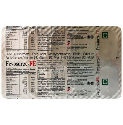 Fevosurze-FE Tablet