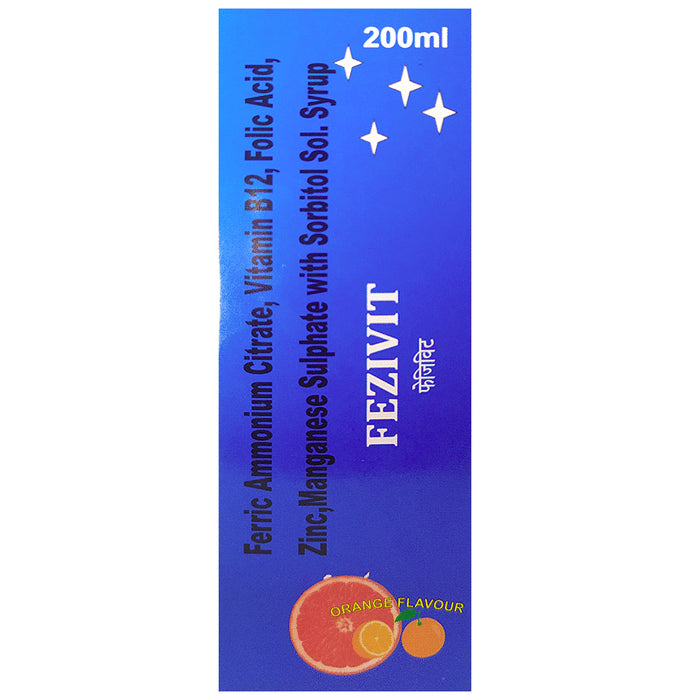 Fezivit Syrup Orange - Classic Derma
