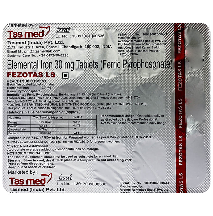 Fezotas-LS Tablet