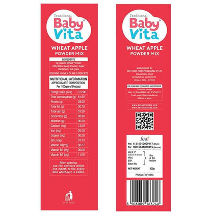 Baby Vita Wheat Apple Powder Mix