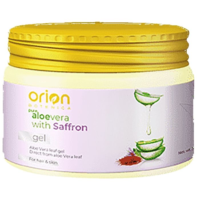 Orion Botanica Pure Aloevera with Saffron Gel - Classic Derma