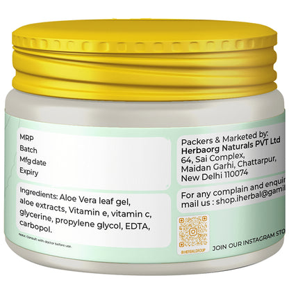 Orion Botanica Pure Aloevera with Saffron Gel