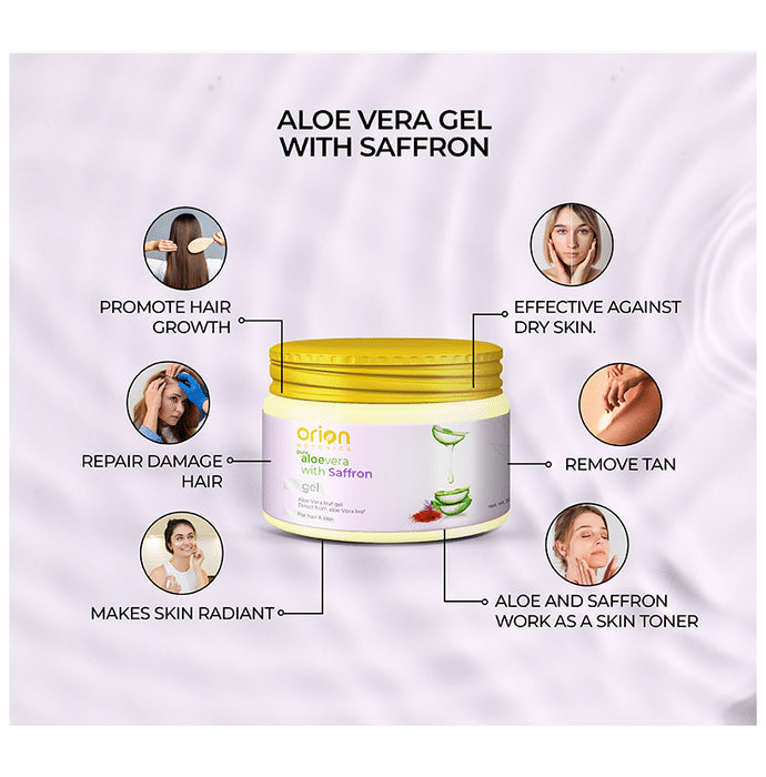 Orion Botanica Pure Aloevera with Saffron Gel