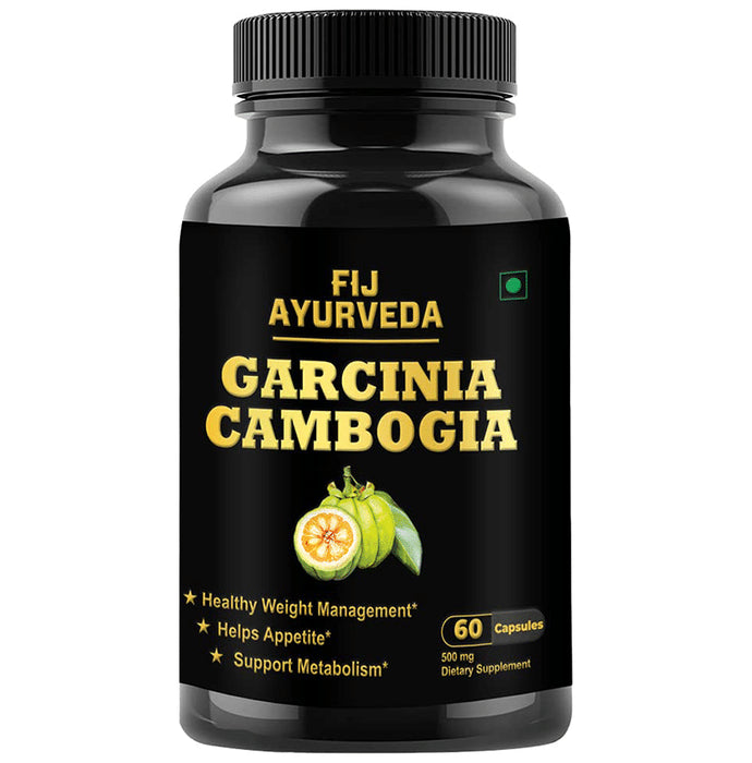 Fij Ayurveda Garcinia Cambogia 500mg Capsule - Classic Derma
