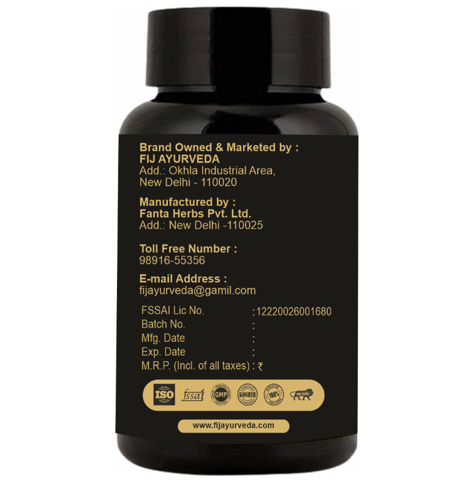 Fij Ayurveda Omega 3 Fish Oil 500mg Soft Gelatin Capsule