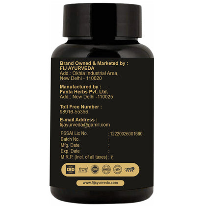 Fij Ayurveda Omega 3 Fish Oil 500mg Soft Gelatin Capsule