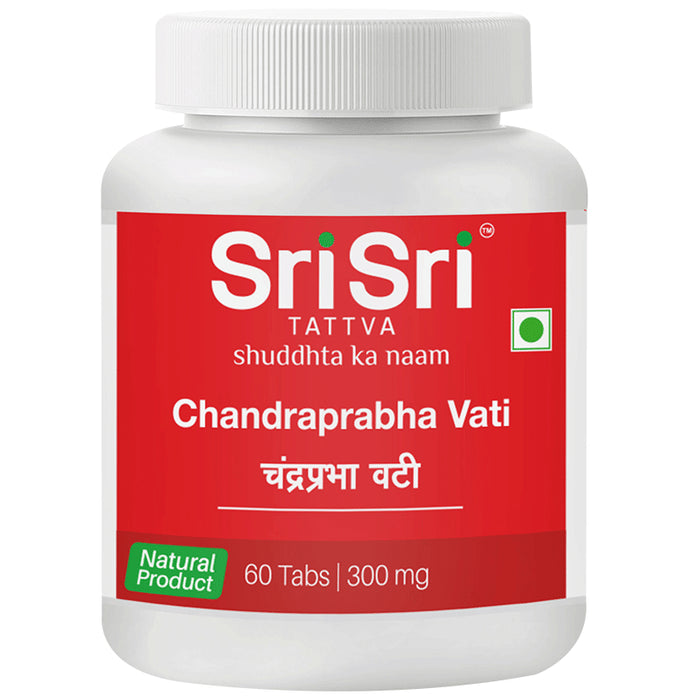 Sri Sri Tattva Chandraprabha Vati 300mg - Classic Derma