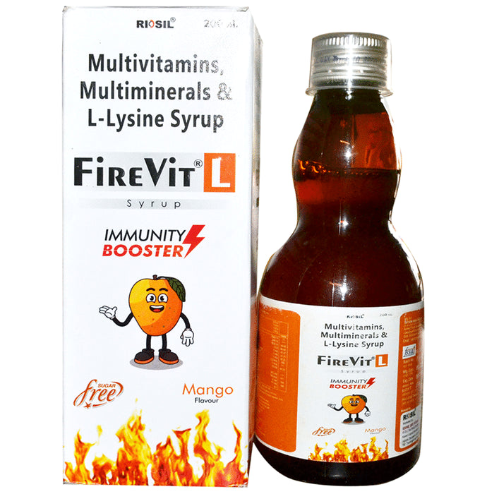 Firevit-L Syrup Mango Sugar Free - Classic Derma