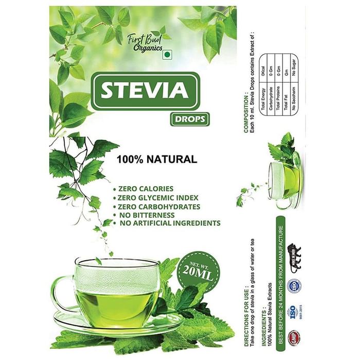 First Bud Organics Stevia Drop