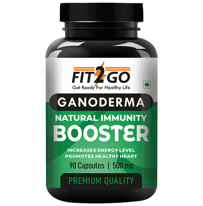 Fit 2 Go Premium Quality Ganoderma Natural Immunity Booster Capsule - Classic Derma