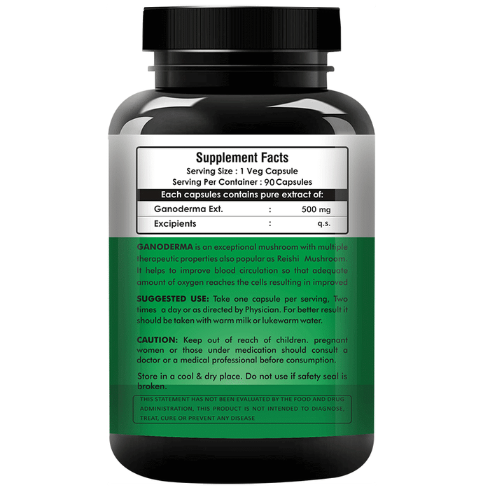 Fit 2 Go Premium Quality Ganoderma Natural Immunity Booster Capsule
