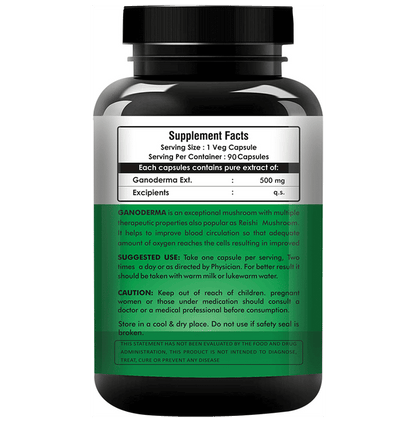 Fit 2 Go Premium Quality Ganoderma Natural Immunity Booster Capsule