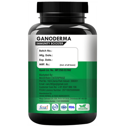 Fit 2 Go Premium Quality Ganoderma Natural Immunity Booster Capsule