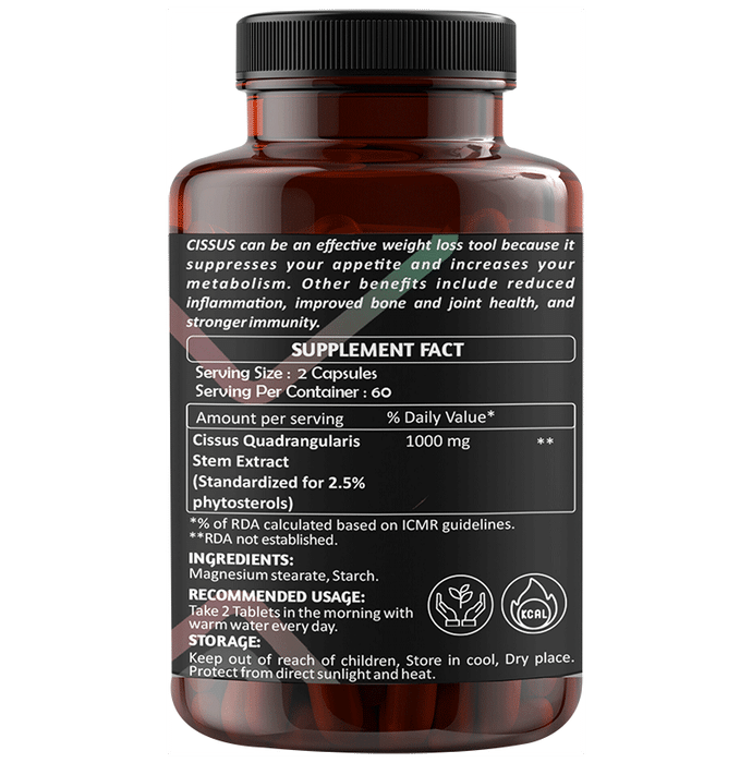 Fitbal Cissus Quadrangularis Capsule