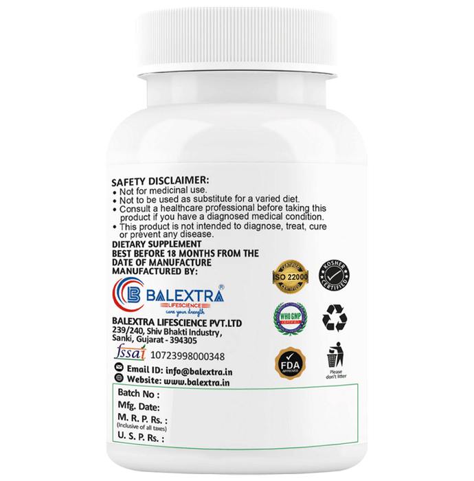 Fitbal Plant Based Calcium Tablet