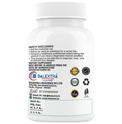 Fitbal Plant Based Calcium Tablet