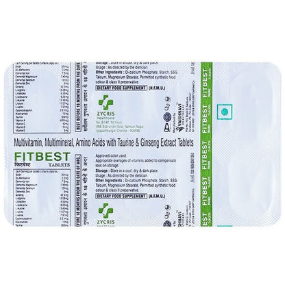 Fitbest Tablet - Classic Derma