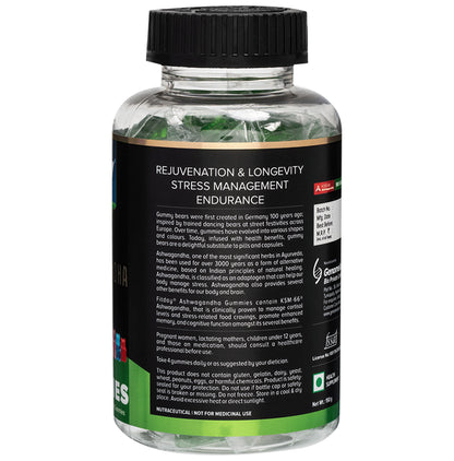 Fitday Ashwagandha KSM 66 Herbal Gummies Tamarind